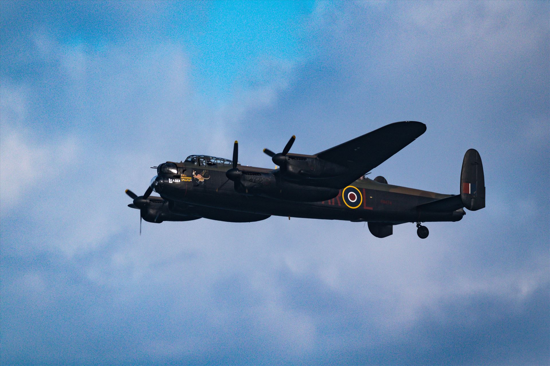 Lancaster Bomber Fly By - Taken in 2017 at Sunderland International Airshow by AJ Stoves Photography